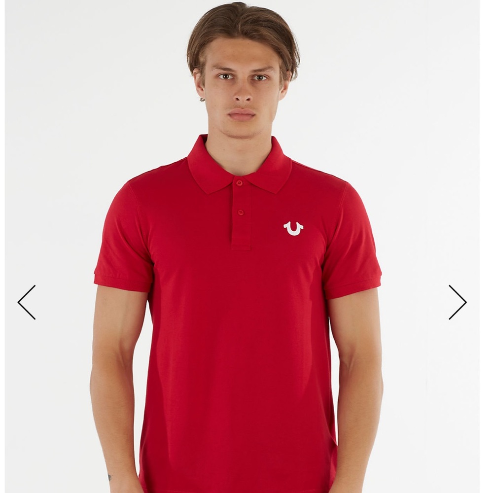 True Religion Logo Polo Shirt